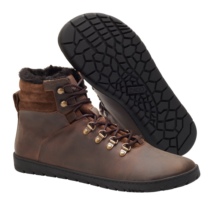 QRAC Dark Brown Waterproof - ZAQQ Barfußschuhe