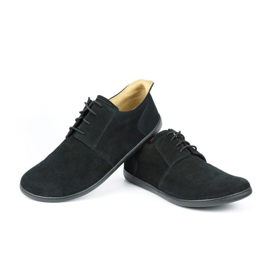 PIQUANT Velours Black - ZAQQ Barfußschuhe