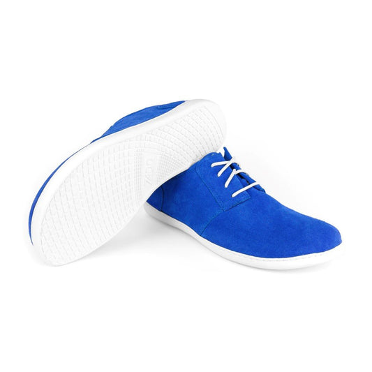 PIQUANT Velours Cobalt - ZAQQ Barfußschuhe