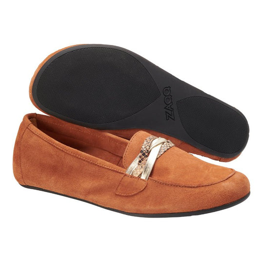 QERP Cognac - ZAQQ Barfußschuhe