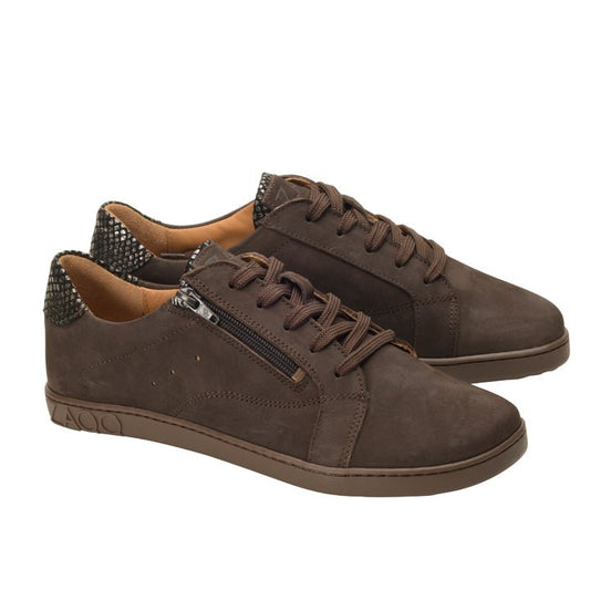 QOMFY Wide Dark Brown - ZAQQ Barfußschuhe